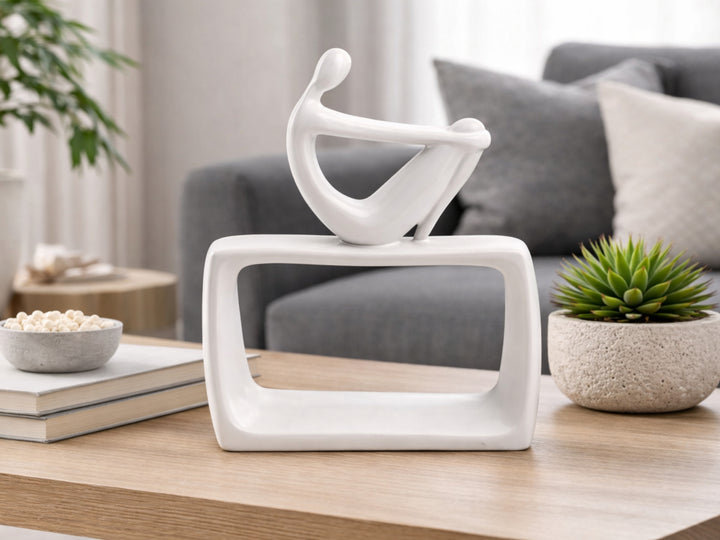 White Ceramic Abstract Collection