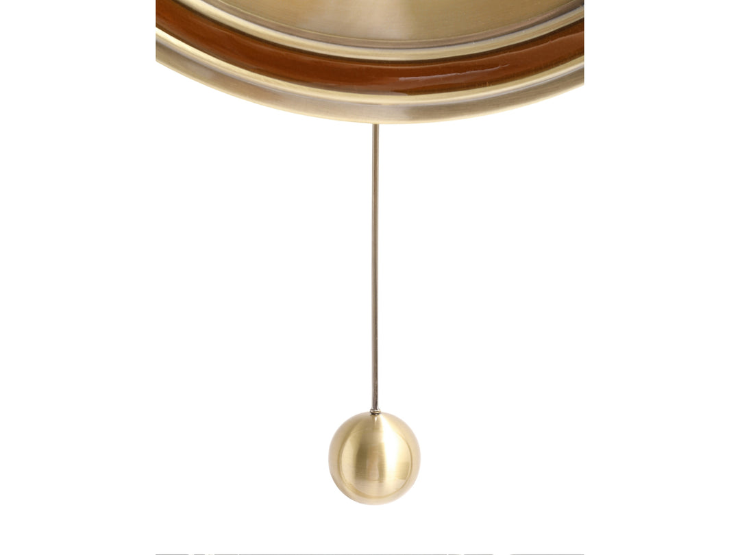 Preston Oval Pendulum Hanging Wall Clock