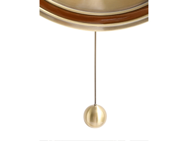 Preston Oval Pendulum Hanging Wall Clock