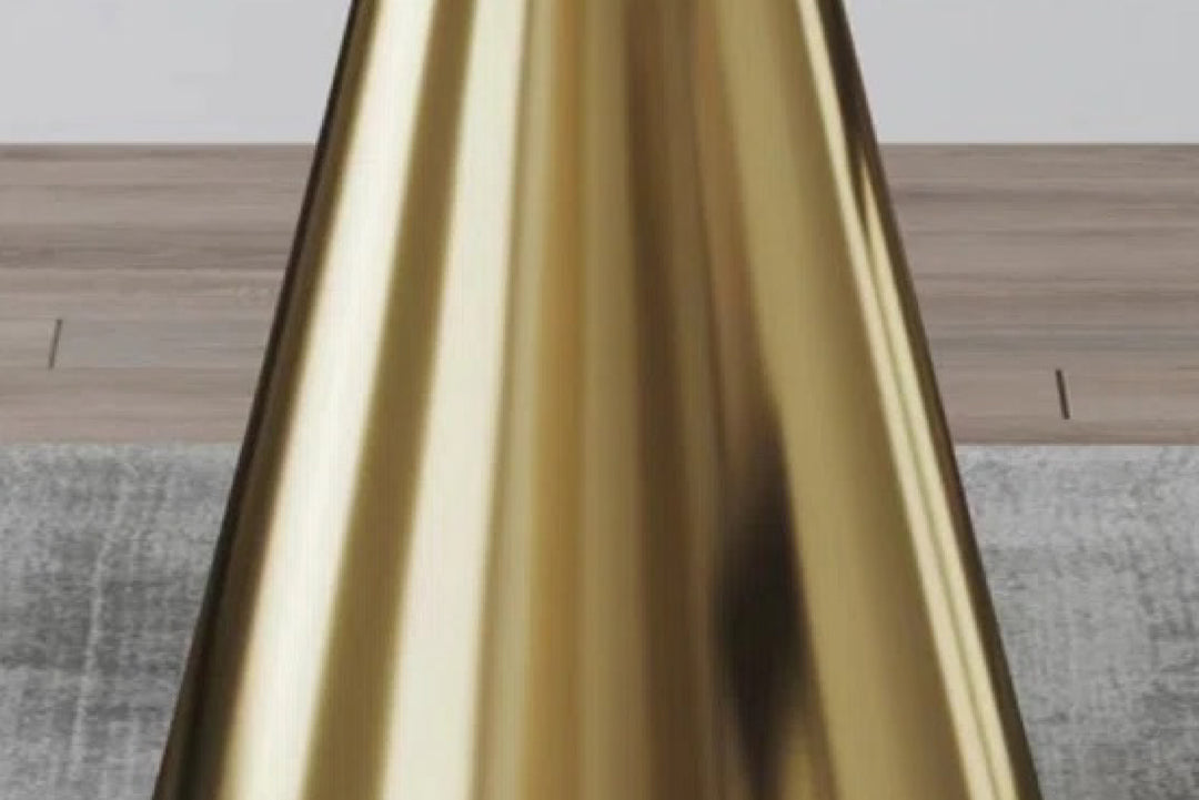 Amara Pedestal Marble Dining Table