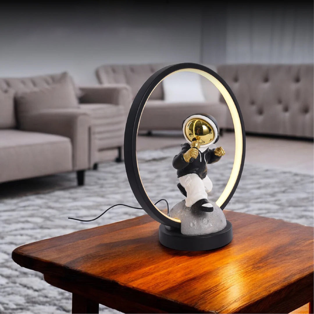 Astronaut LED Ring Lamp