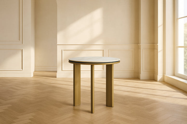 Catalina Sintered Stone Side Table