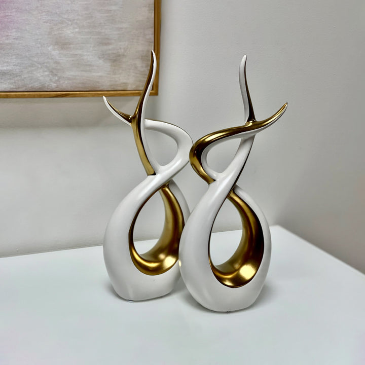 Abstract Art Ceramic Statue