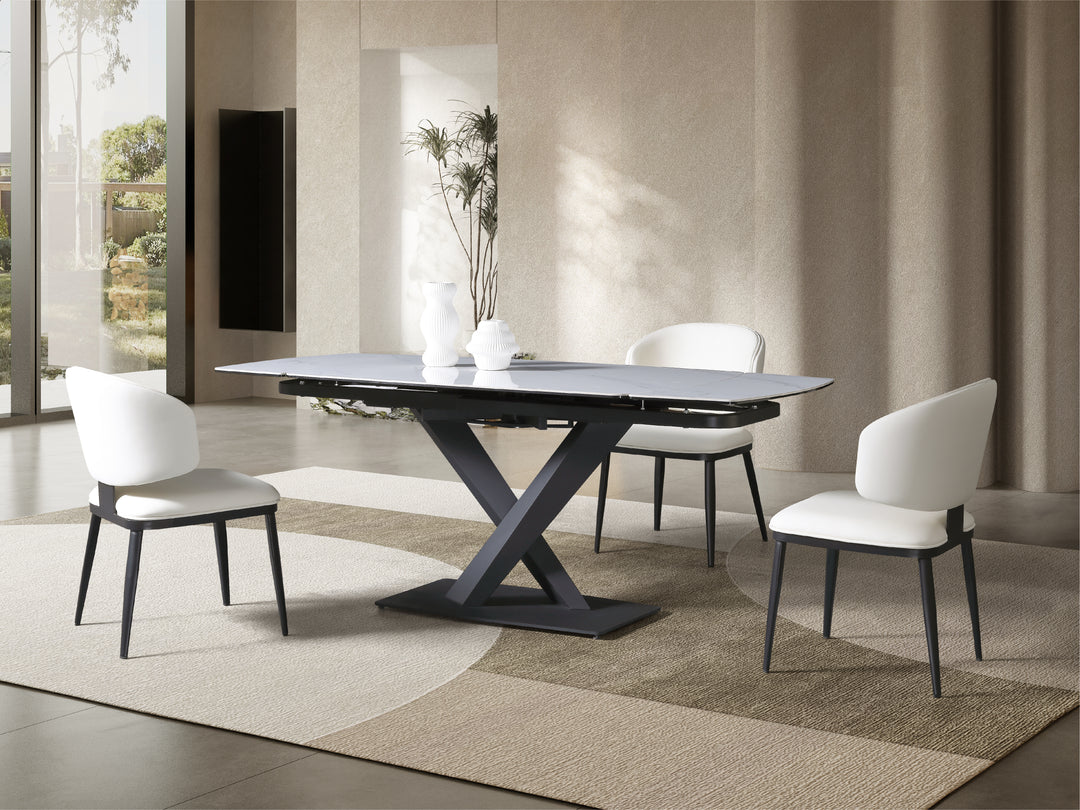 Eclipse Extendable Sintered Stone Dining Table
