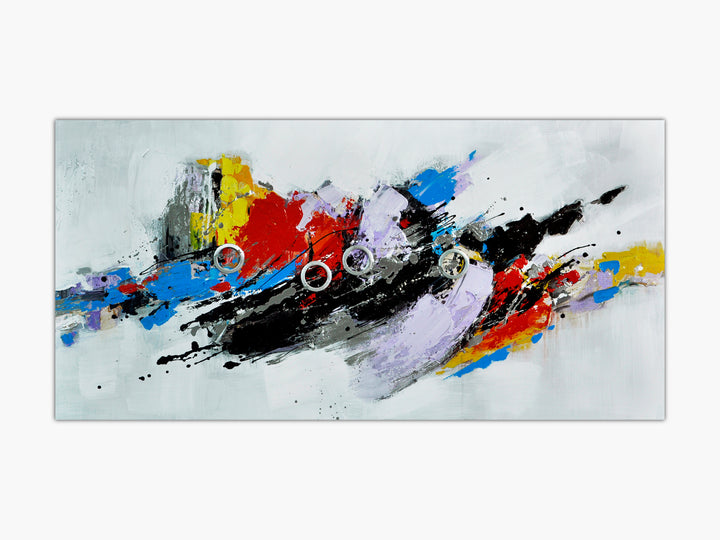 Bike rush Abstarct Art