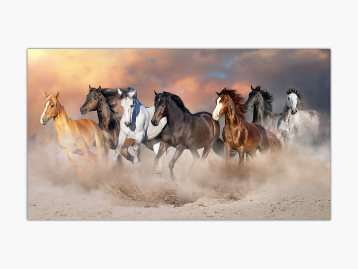 Wild Autumn Gallop Artwork L210x W110 CM