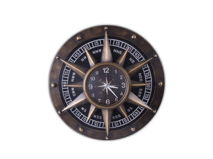 Vintage Starburst Clock