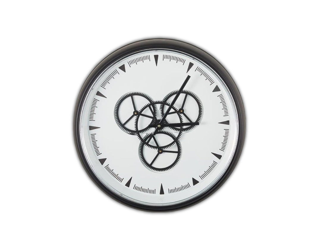 Industrial Gear Round Wall Clock