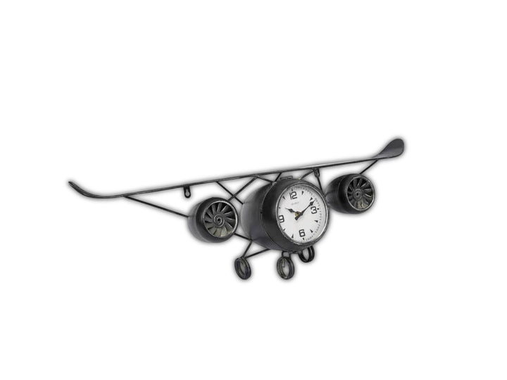 Vintage Plane Table Clock