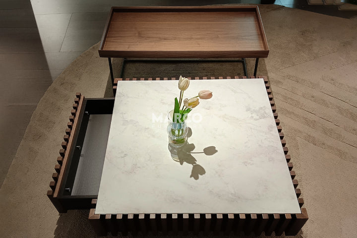 Aspen Duo Modern Coffee Table Set