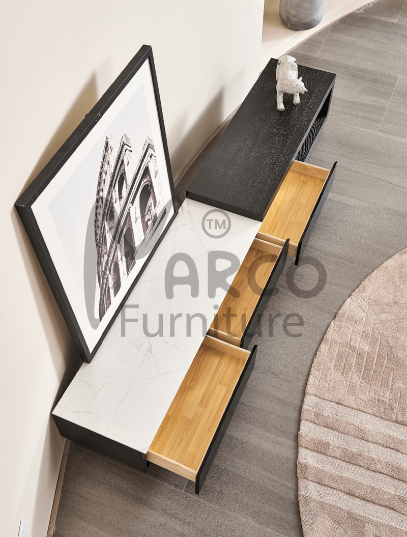 Extendable Entertainment Unit | Space-Saving Solutions – Marco Furniture