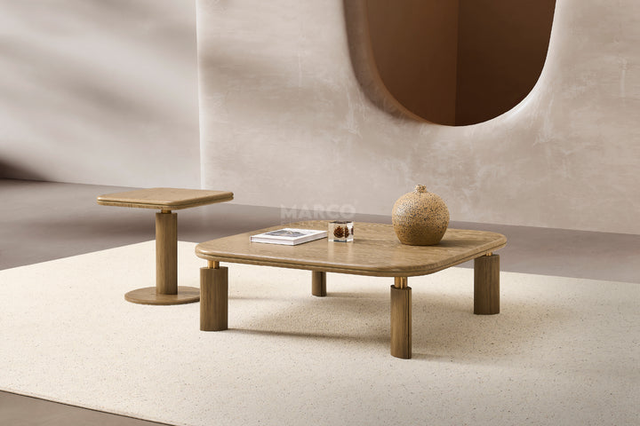 Bella Tavola Ash Veneer Coffee Table
