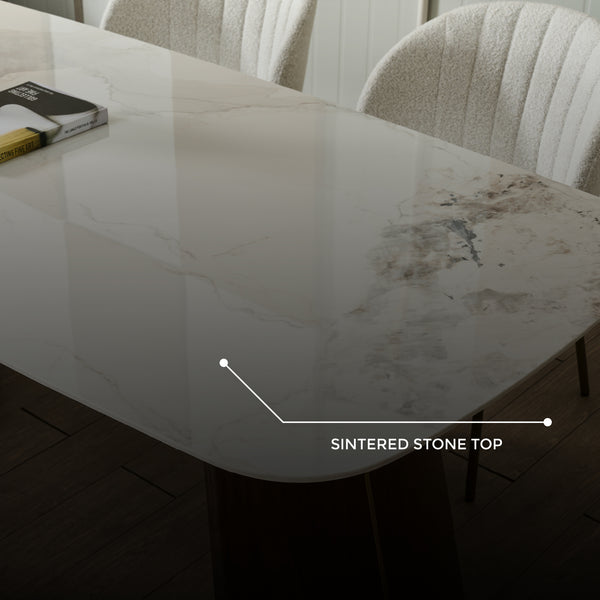Bellino Sintered Stone Dining Table