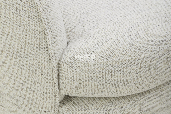 Close-up of a textured fabric surface