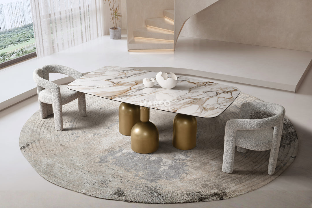 Casa Bella Sintered Stone Dining Table