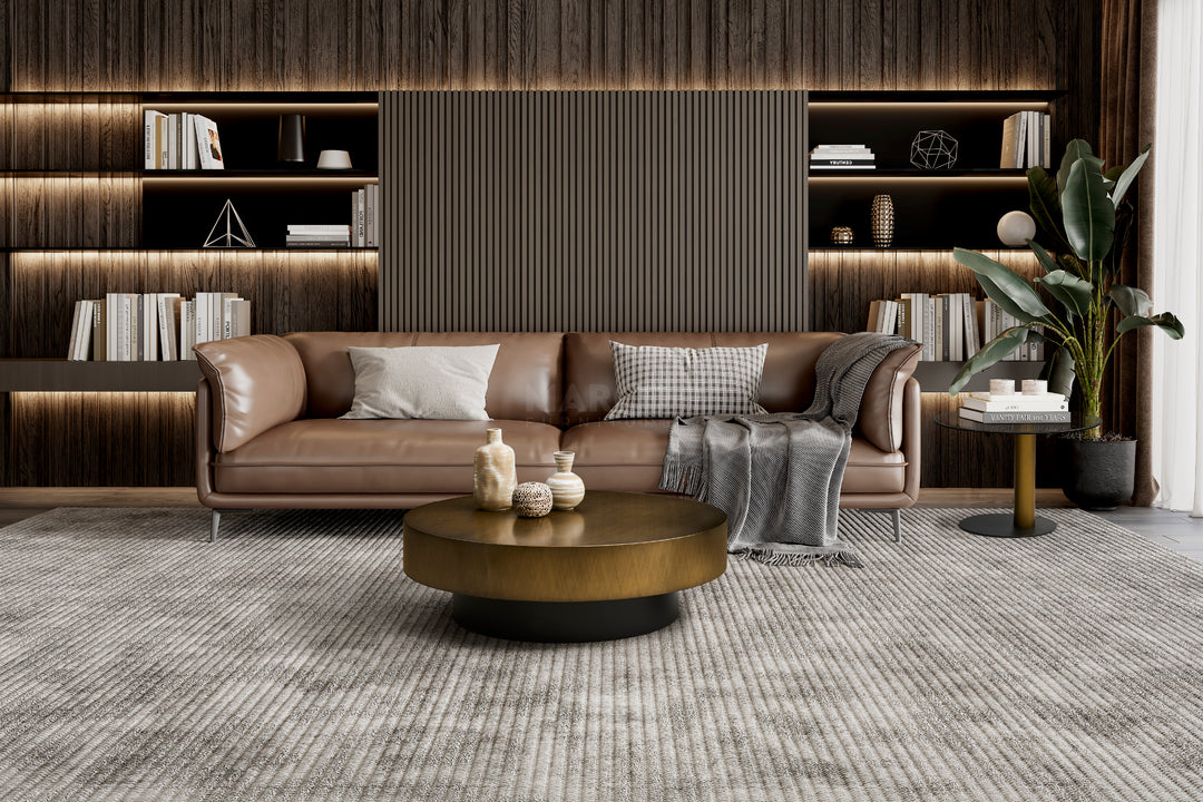 Cassidy Nesting Coffee Table Set with Tempered Glass Top Side Table