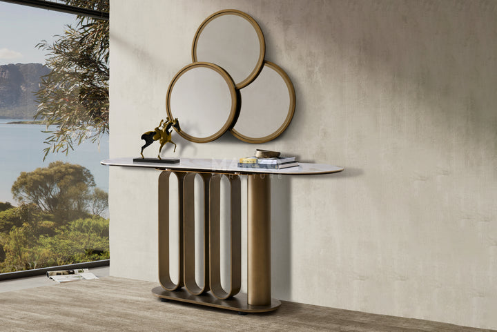 Catalina Sintered Stone Hallway Table