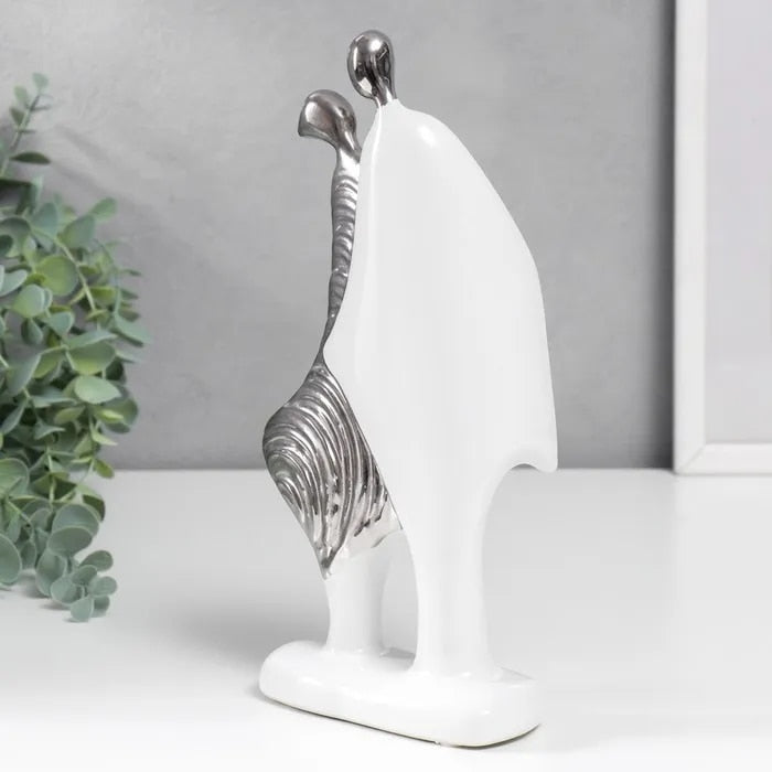 Ceramic Contemporary Soulmate Figurines