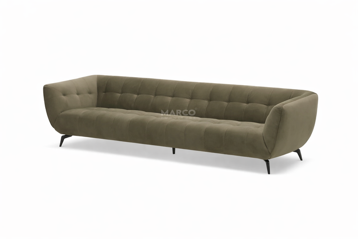 Gloria Velvet Chesterfield Sofa – Modern Velvet Couch