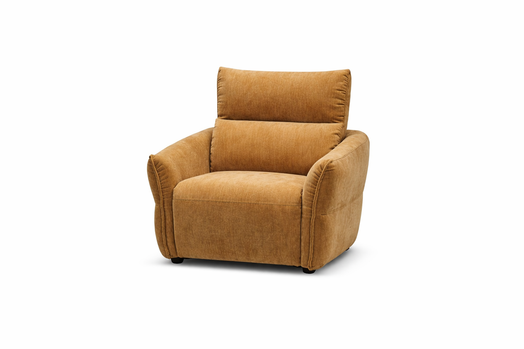 Cyprus Electric Recliner Fabric Sofa – Modern Reclining Sofa