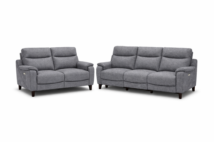 Captiva Fabric Reclining Lounge Sofa – Modern Recliner Couch