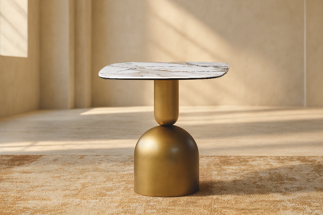 Casa Bella Sintered Stone Side Table