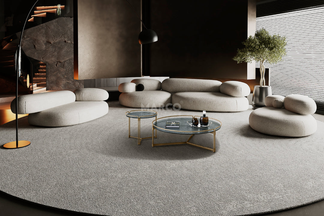 Copenhagen Ripple Glass Top Coffee Table