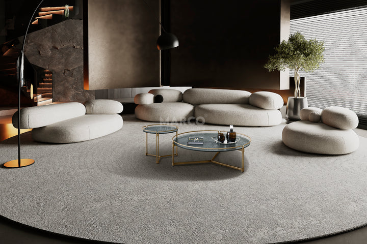 Copenhagen Ripple Glass Top Coffee Table