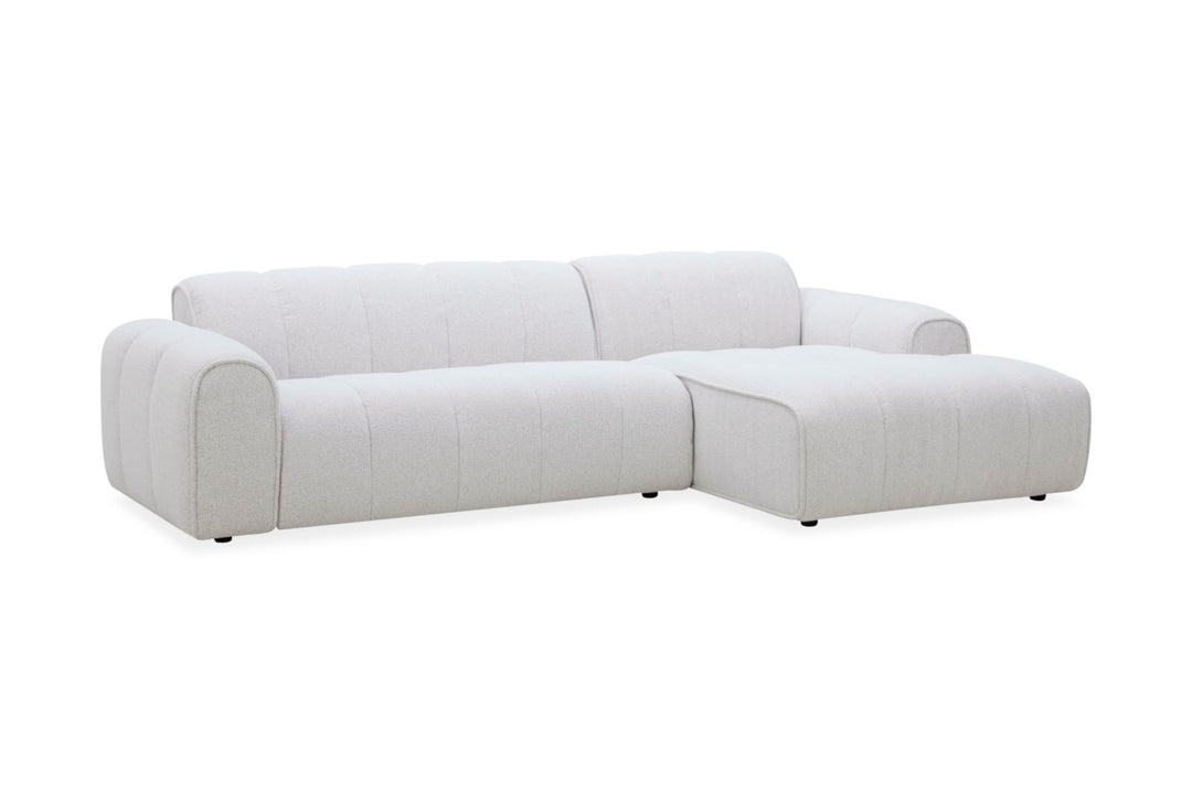 Denver Modular Corner Lounge – Modern Fabric Sectional Sofa