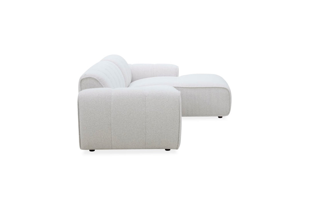 Denver Modular Corner Lounge – Modern Fabric Sectional Sofa