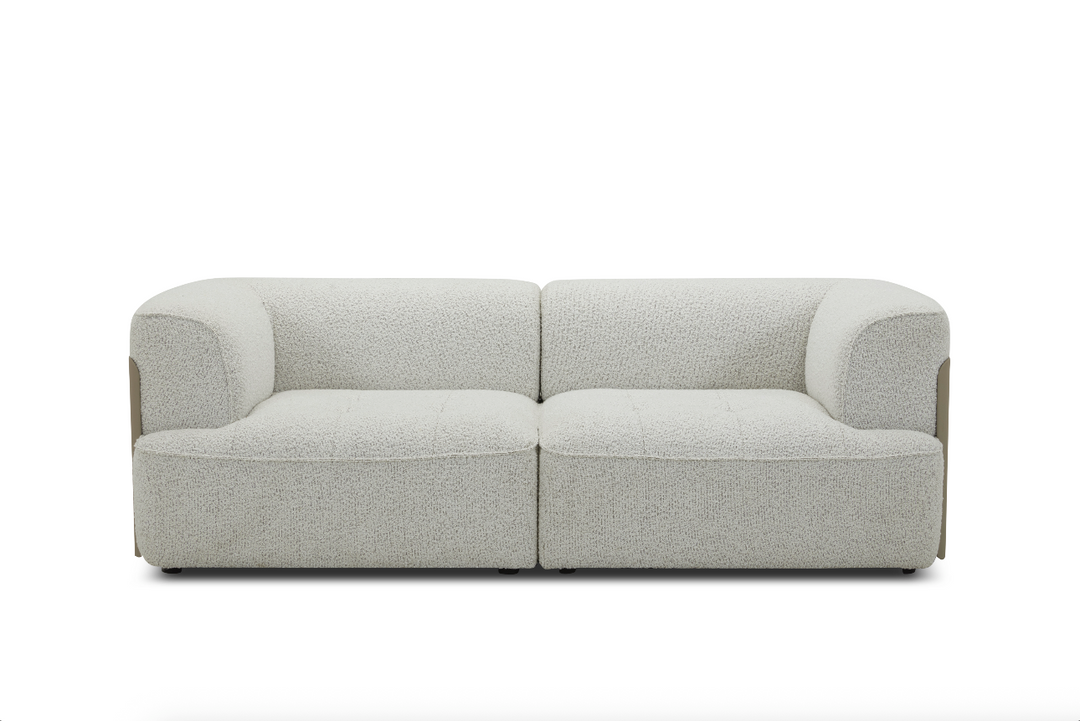 Emporium Modular Corner Lounge – Woven Fabric Chaise Lounge