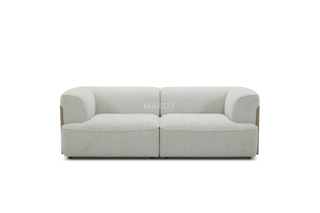 Emporium 2-Seater Lounge – Woven Fabric Sofa