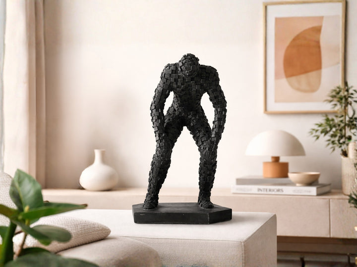 Fight Me Figurine Black