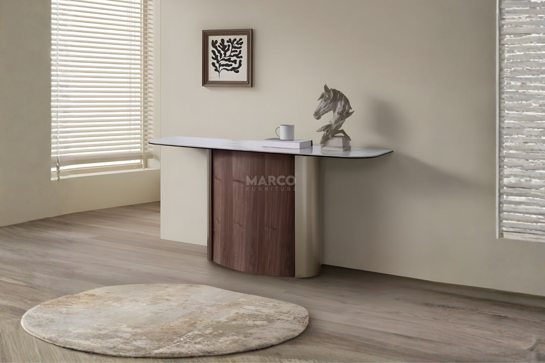 Forma Bella Sintered Stone Hallway Table