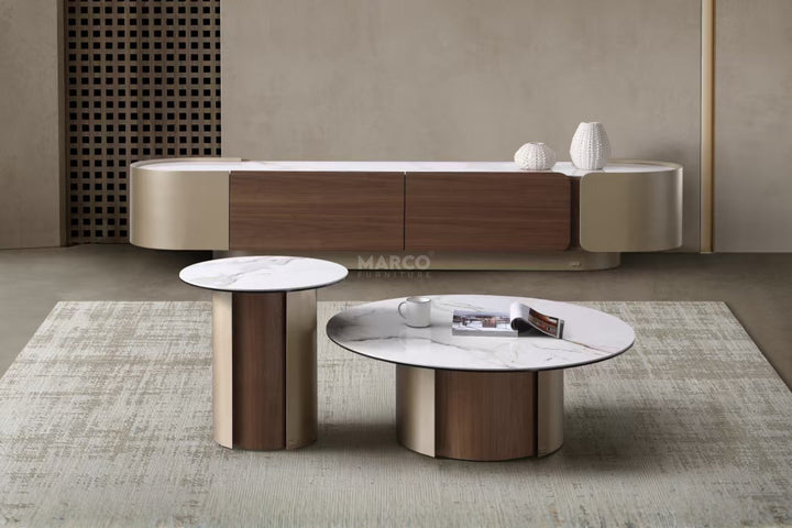 Forma Bella Sintered Stone Top TV Unit