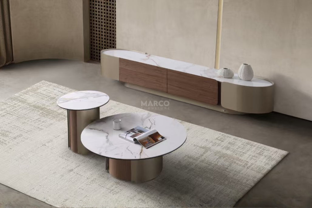 Forma Bella Sintered Stone Top TV Unit