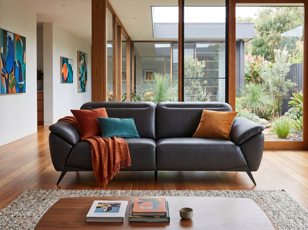 Georgia Leather Lounge – Premium Leather Sofa Set