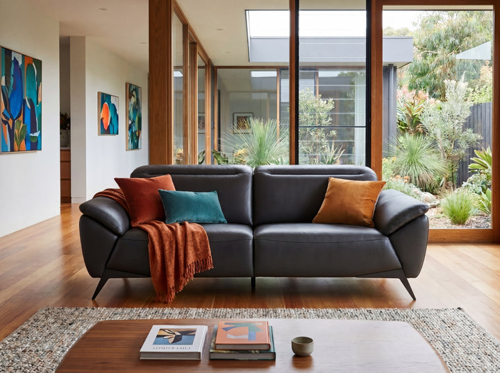 Georgia Leather Lounge – Premium Leather Sofa Set