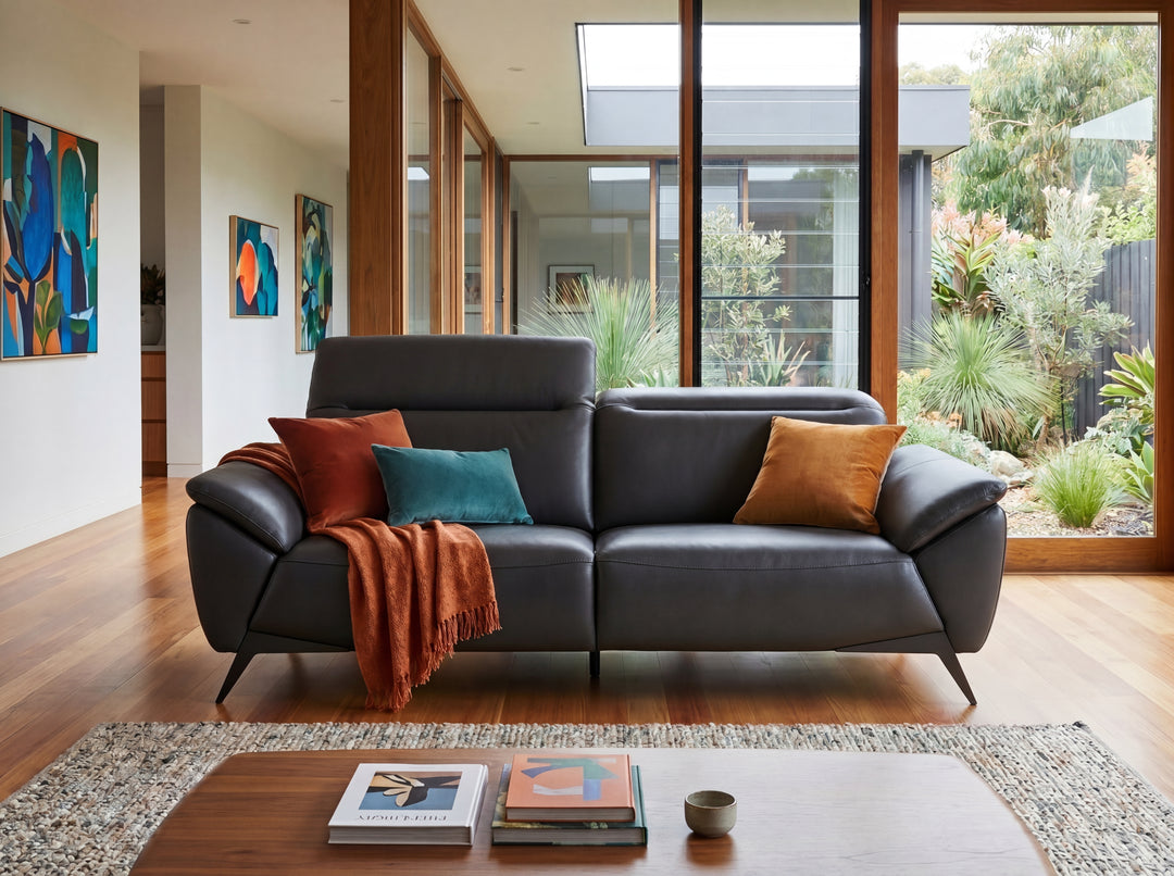 Georgia Leather Lounge – Premium Leather Sofa Set