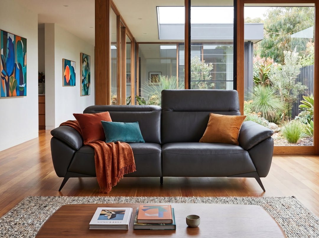 Georgia Leather Lounge – Premium Leather Sofa Set