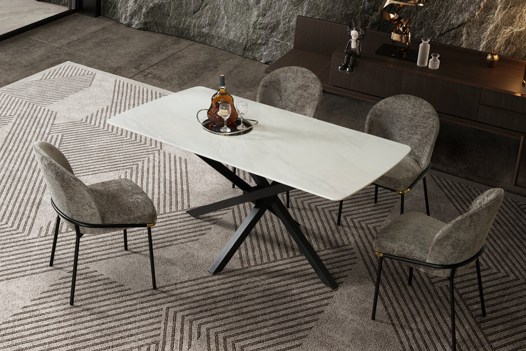 Galaxy Marble Dining Table