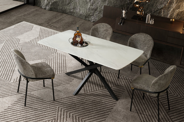 Galaxy Marble Dining Table
