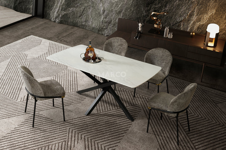 Galaxy Marble Dining Table