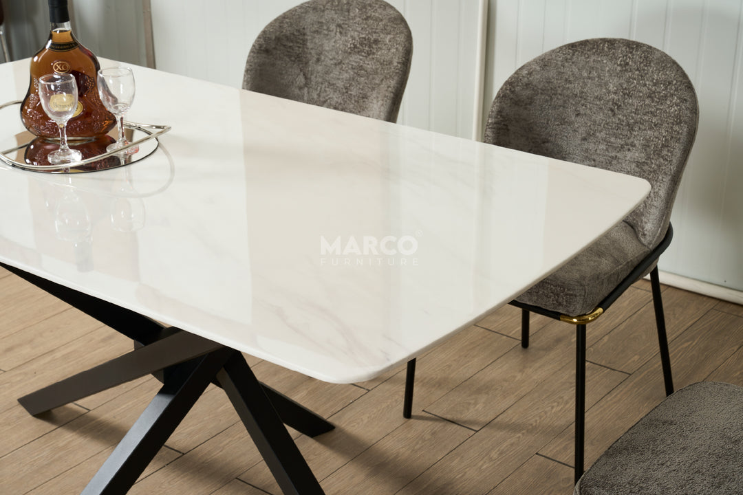 Galaxy Marble Dining Table