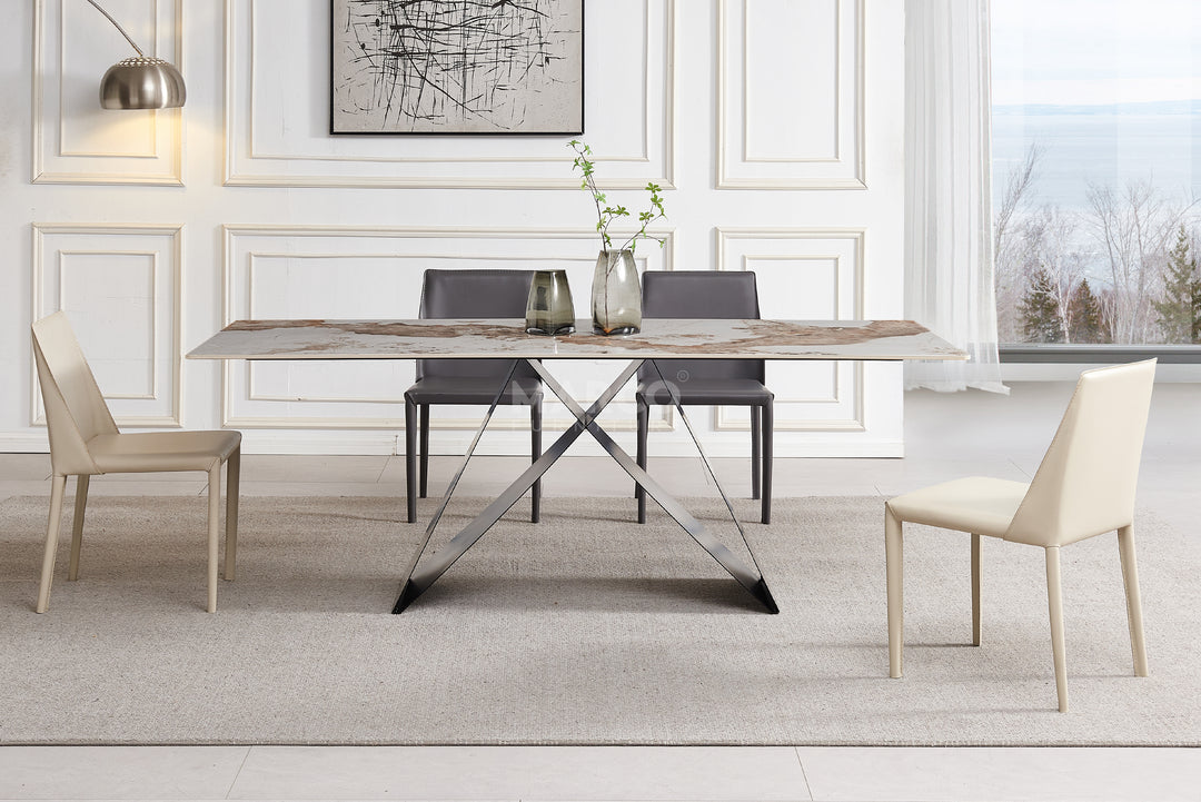 Geneva Cattelan Style Dining Table