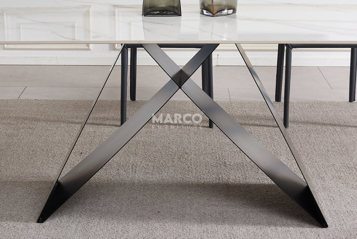 Geneva Cattelan Style Dining Table