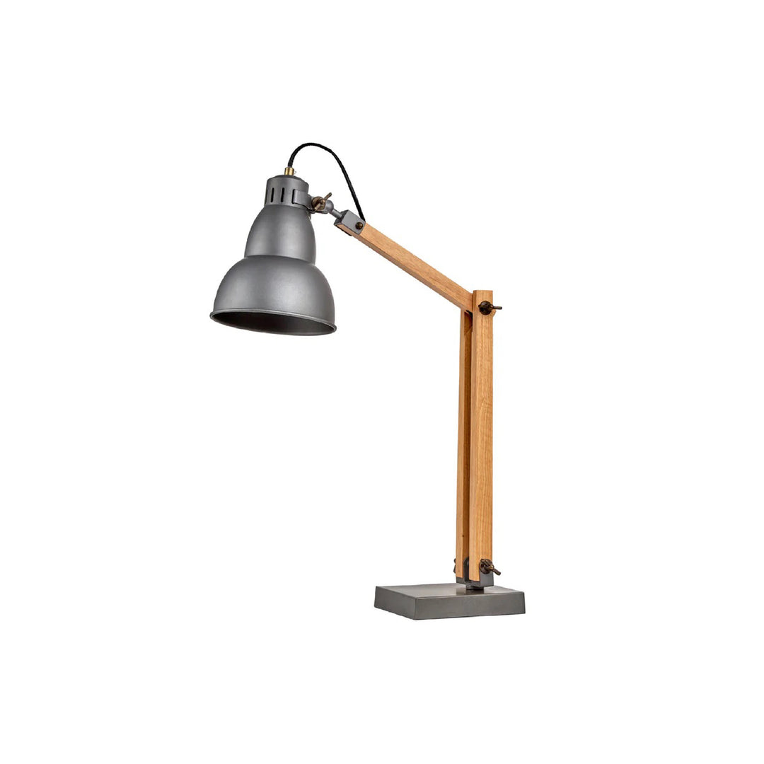 Gigi Table Lamp Grey Gourd Shade