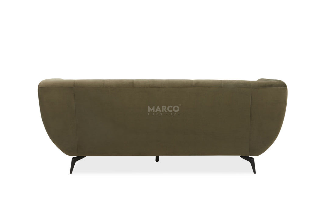 Gloria 3-Seater Velvet Sofa – Stylish Velvet Lounge Sofa