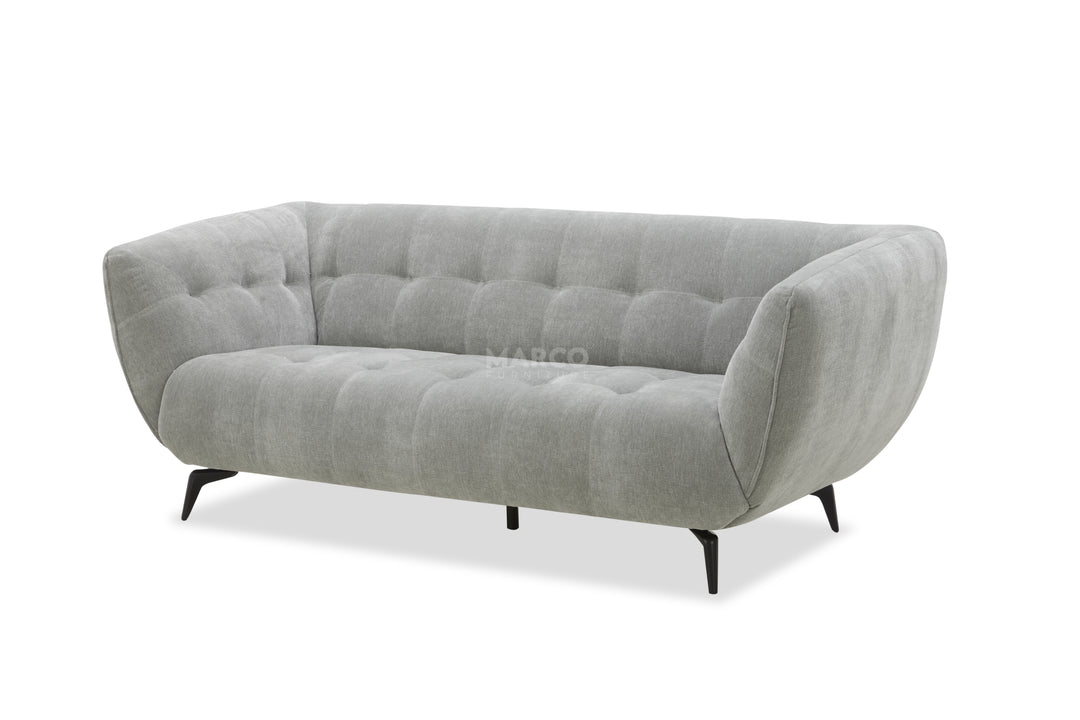 Gloria 3-Seater Velvet Sofa – Stylish Velvet Lounge Sofa