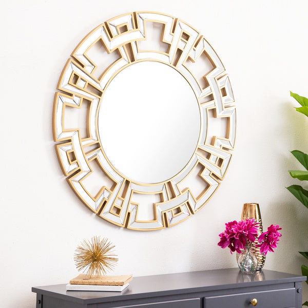 Gucci Modern Round Glass Wall Mirror for Living Room